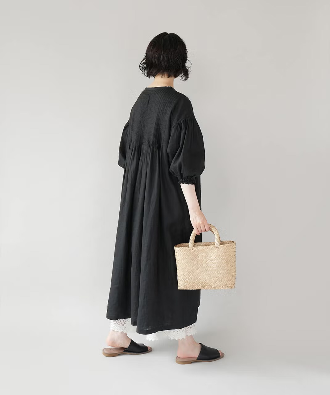身体のラインを拾いにくいシルエット
