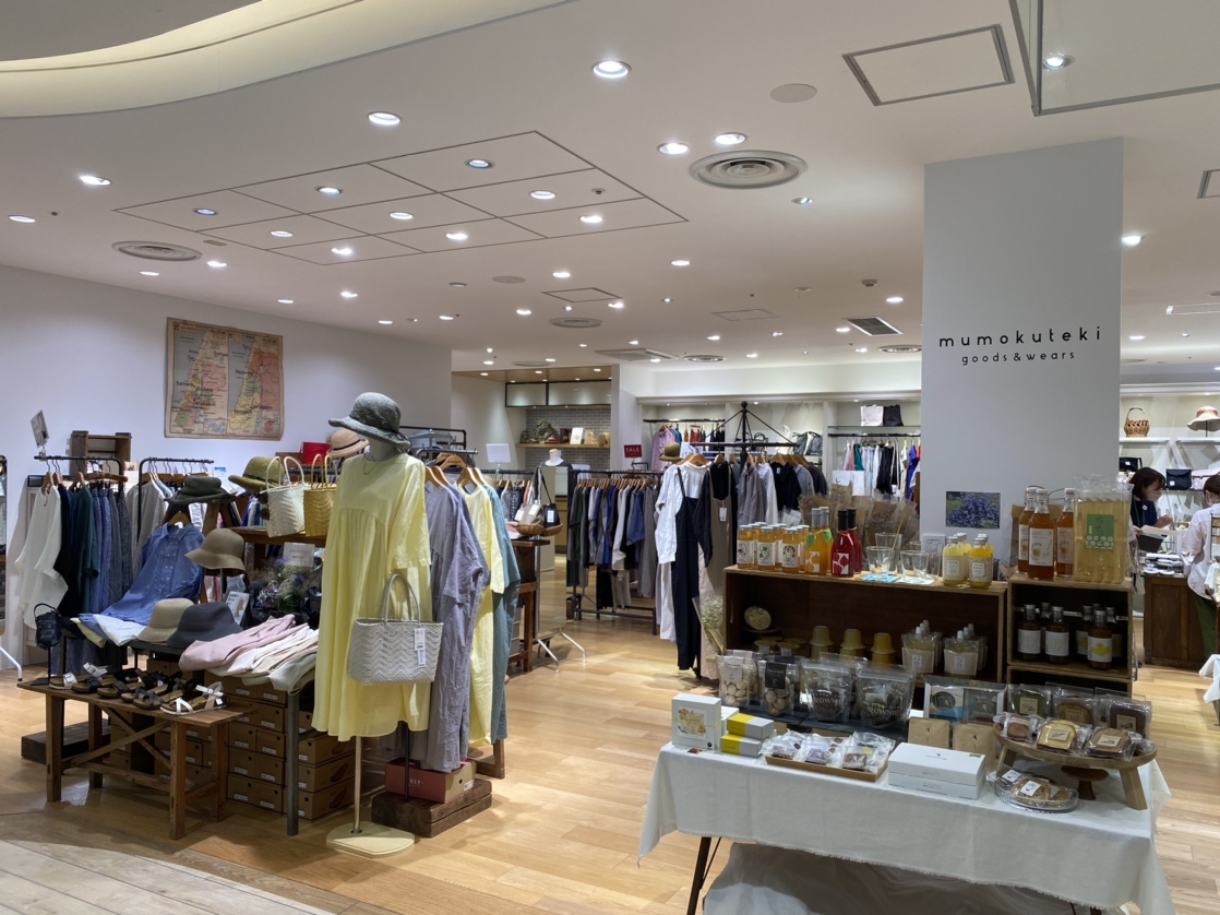 mumokuteki goods&wears 福岡PARCO店