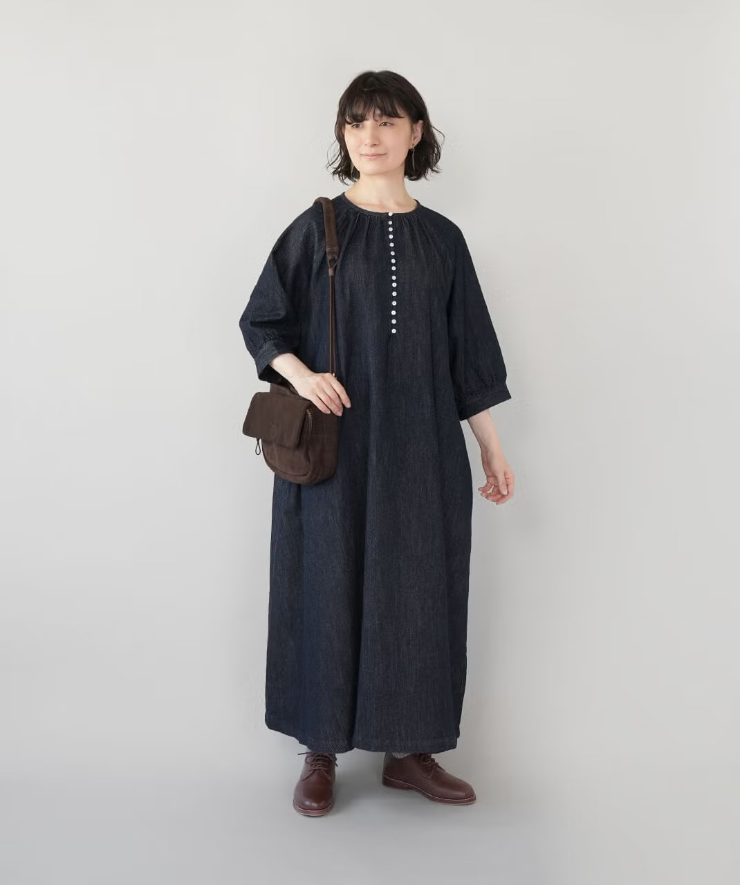 たくさん並んだループボタンがさりげないアクセント