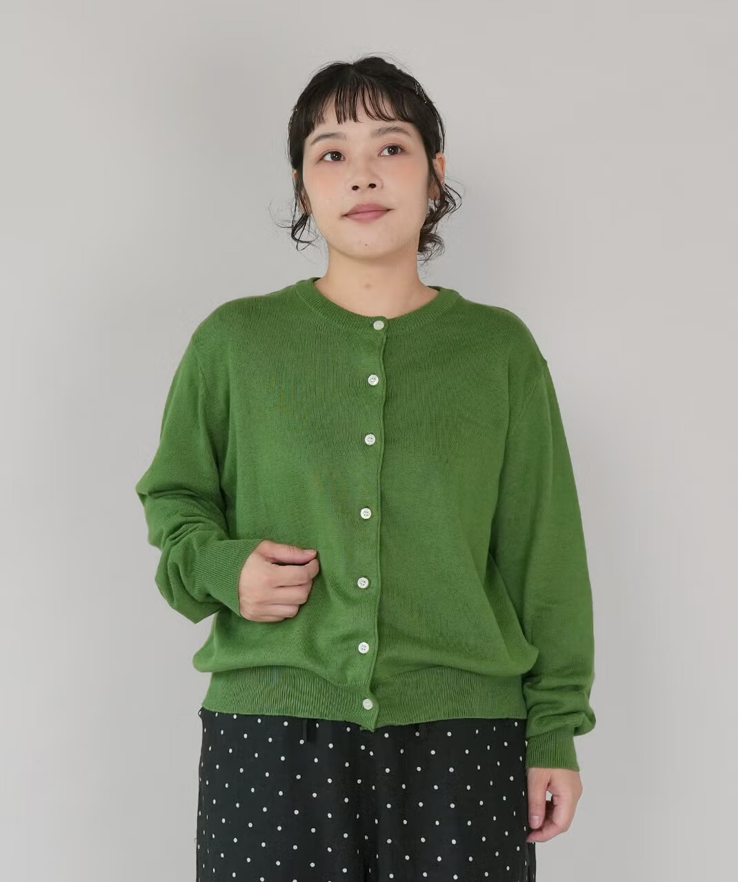 ほどよくフィットするサイズ感