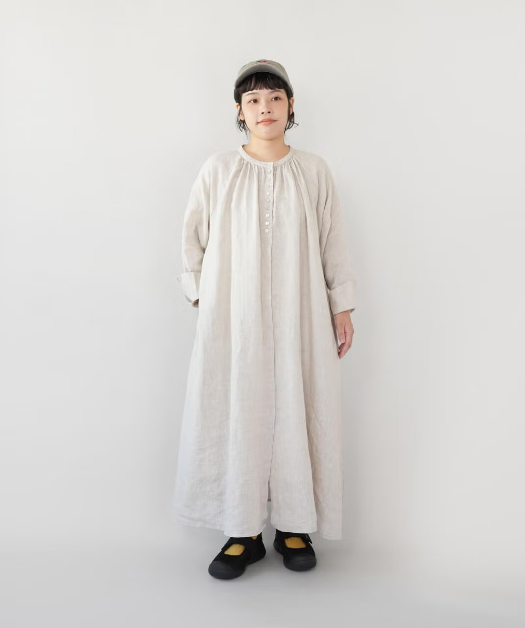ボタンがアクセントに。